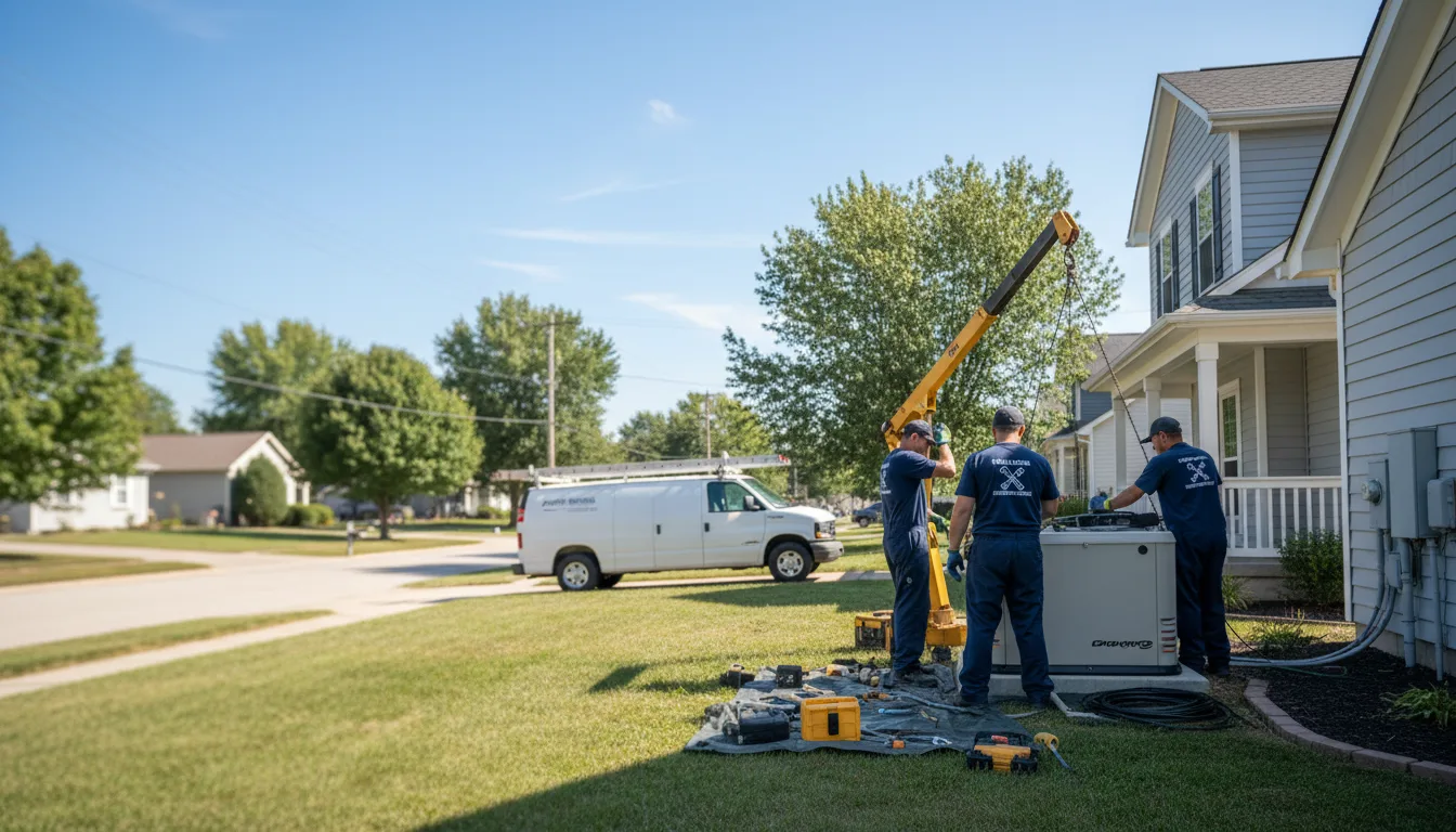 Generator Installation in East Bethany, NY near me